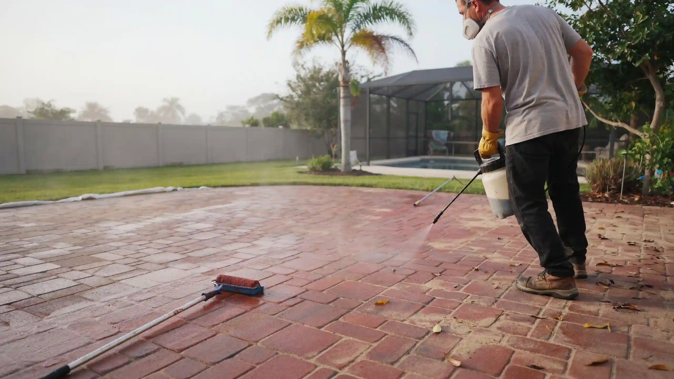Is It Better to Spray or Roll Paver Sealer